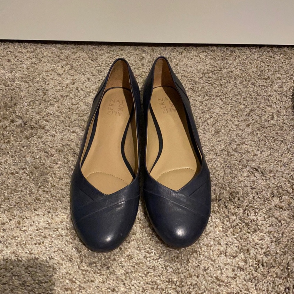 Navy Naturalizer Flats